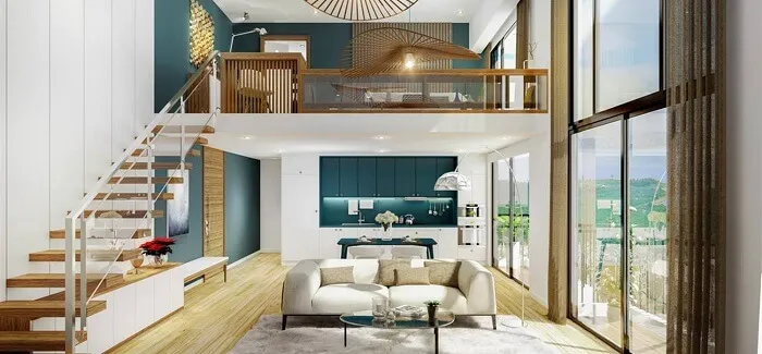 Đặc điểm nổi bật của chung cư có gác lửng